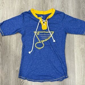 NHL St. Louis Blues Quarter Sleeve Shirt